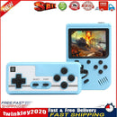 Pocket Handheld Game Console Gamepad 500 Video Games Player Gift (Blue) Newly