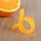 5Pcs Lemon Orange Citrus Opener Peeler Plastic Slicer Tool Gadget Kitchen E7O0