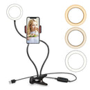 Bracket Selfie Ring Light Adjustable Brightness Mobile Phone Holder Light Stand
