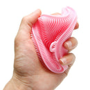 3 Colors Multifunctional Silicone Bowl Bowl/Plate Cleaning Brush Kitchen