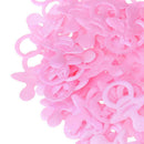 100pcs Sprinkles Paper Confetti  Filling Baby Shower Decor(Pink Pacifier)