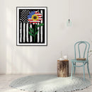 5D Diamond Painting Kit Sunflower Partial Special Shape Drill DIY (YXC082) Newly