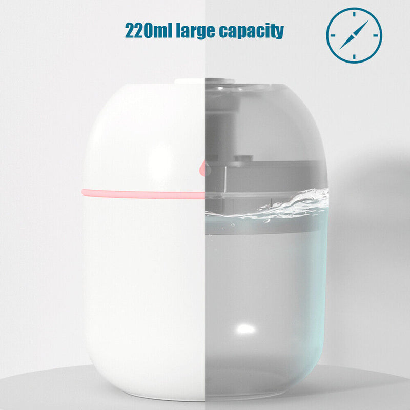 Portable USB Charging Mist Sprayer Bedroom Car Air Purification Mini Humidifier