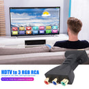 720P 1080iP Video Audio AV Component Converter HDMI Male to 3RGB RCA Adapter