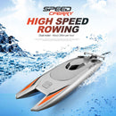2.4GHz 4CH Electric Remote Control Racing Ship 25km/h Dual Motor RC Speed Boat