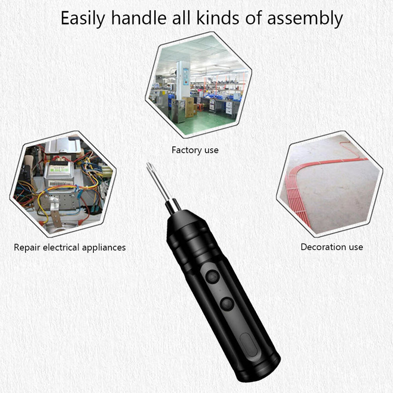 4W Mini Electric Screwdriver Automatic Screw Driver Repair Power Tools Newly