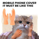 1 Pair Soft Plastic Safety Small Simulation Hands Puppet Pet Interactive To