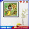 #A 5D DIY Diamond Painting Flower Girl Special-shaped Partial Drill Mosaic Wall