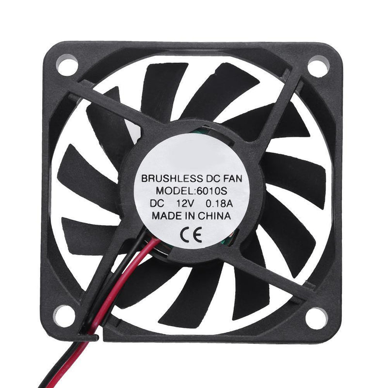 Waterproof 6010s 12V 58x58x10mm Low Noise Brushless DC Cooling Fan Radiator
