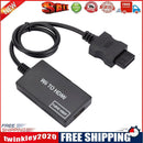 Portable for Wii to HDMI-Compatible Converter with 3.5mm Audio Jack Adapter