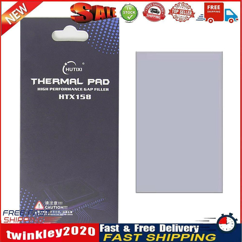Computer Video Card Cooling Silicone Pad CPU/GPU Card Thermal Mat (0.5mm) Newly