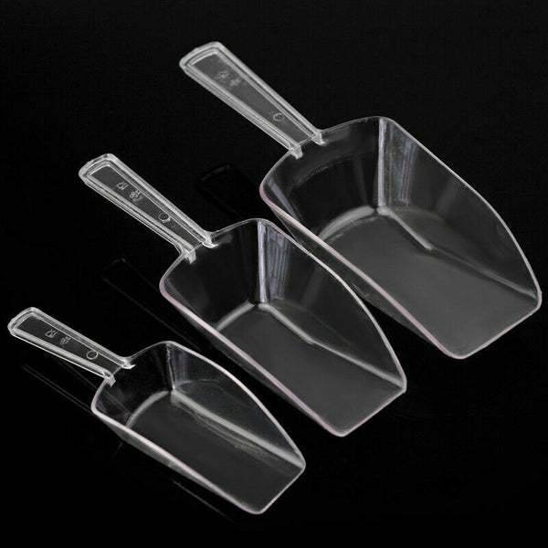 3x Clear Bar Buffet Wedding Ice Sugar Sweet Candy Favor Party Plastic Re G5D2