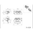 Metal Taillight DIY Trailer Taillight Lamp for Tamiya 1/14 RC Truck Trailer