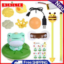 USB Charging Water Play Spray Frog Toddler Baby Bath Swim Pool Cute Sprinkler
