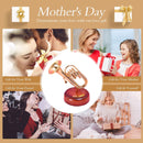 Music Box - Mini Classical Trumpet Music Box Home Decoration Crafts (B) Newly