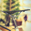 Plastic Bike Hollow Saddle Seat Cushion for Outdoor MTB Cycling (Black) Newly