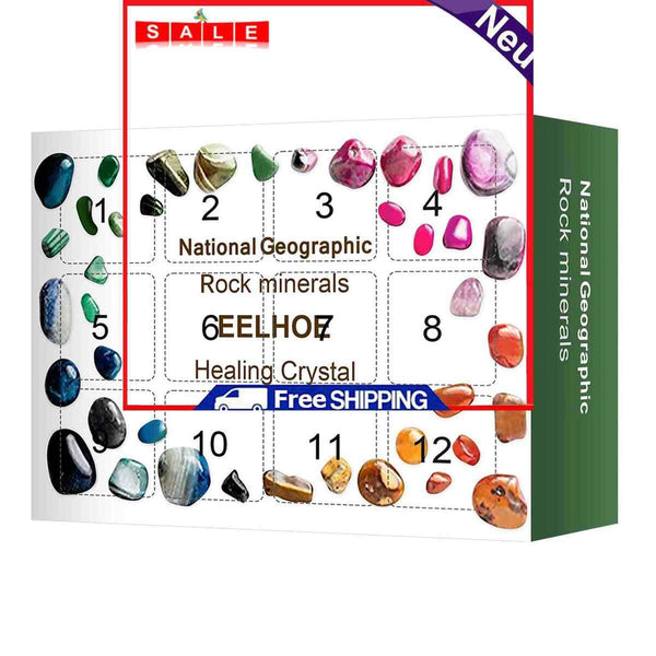 2021 Christmas Advent Calendar Collectible Countdown Rock Ore Christmas Gifts
