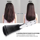Anti-static Salon Hair Styling Comb Soft Durable Hairdressing Smooth Hair Com