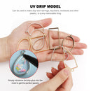 Open Bezel Pendants 56pcs Hollow Pressed Flower Frame Pendant Blank Charms Newly