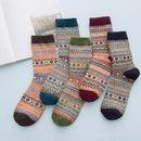 Outdoor Sock Thick Rich Wool Sock Hike Chunky Sock Thermal Socks Winter Autumn