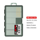 Fishing Hooks Lures Bait Storage Box Fishing Tackle Container Case (L)