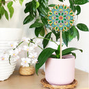 Rhinestone Craft Yard Lawn Flowers Decor Stick for Outdoor Home Christmas Gifts