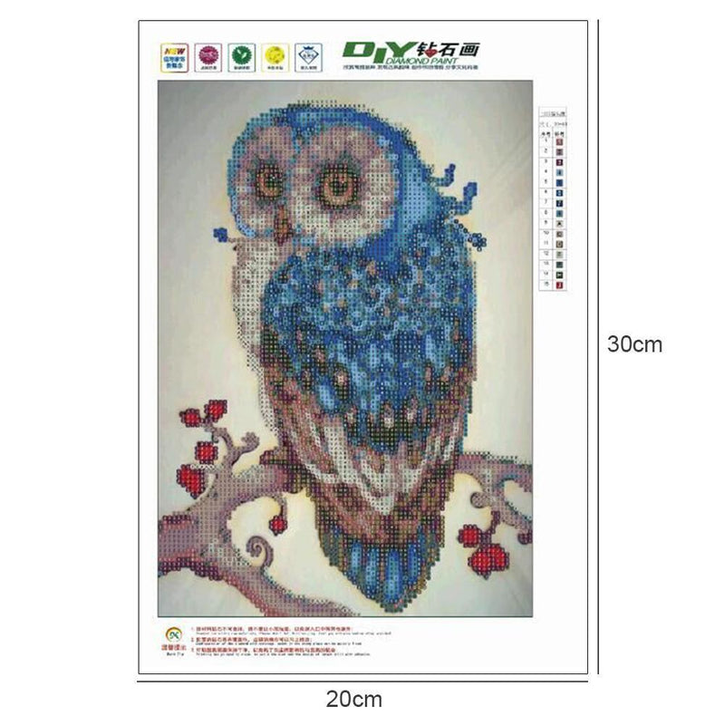 5D Diamond Embroidery Painting Bird Animal Cross Stitch Craft Home Decor