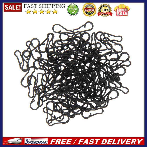 50 x Small Multi Clips Carp Fishing Tackle Quick Change Swivels Rigs Links