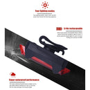LED Taillight Waterproof Mountain Bike Rear Luggage Carrier Rack Lamp Red Newly