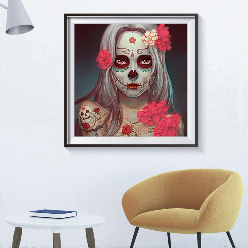 5D DIY Decorative Diamond Painting Ghost Cross Stitch Embroidery Mosaic Kit