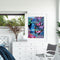Frameless Painting By Numbers Colorful Butterfly DIY Handmade Drawing On Canvas