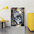 Diamond Painting Cat Full Round Drill Picture of Rhinestone DIY Drawing Kit