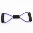 8 Word Yoga Chest Expander Rope Rubber Elastic Band Fitness Exercise Equipmen