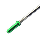 50pcs Bike Cable End Caps Aluminum Alloy Brake Shifter Cable Tips (Green)