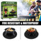 Fire Pit Mat - Fire Heat Resistant Pad for Under Grill Bonfires Grass Garden