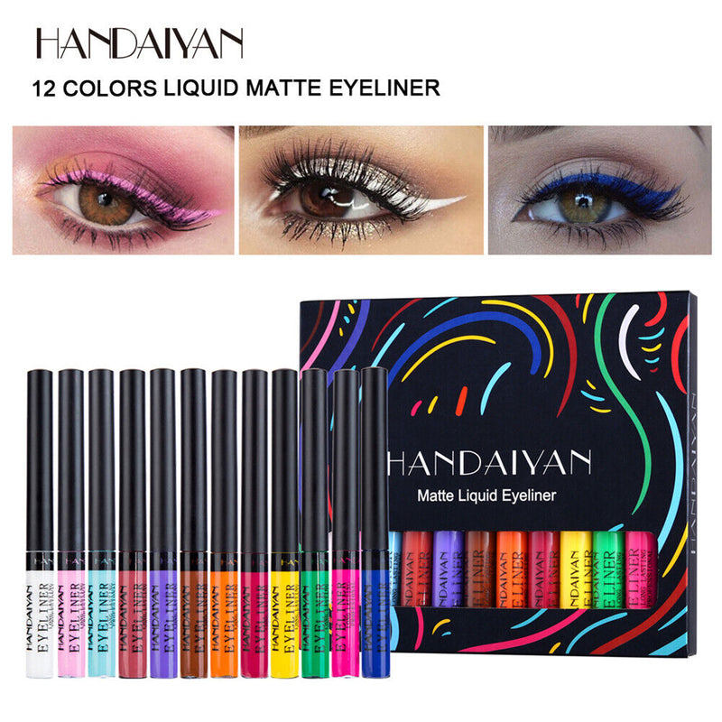 Fast Dry Smooth Waterproof Eyeliner Pencils Eyes Pigments Liquid Pen Beauty