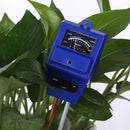 3-in-1 Soil PH Meter Flower Pot Hygrometer Tester Moisture Meter (Blue)
