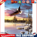 Painting By Numbers Kit DIY Animal Eagle Canvas Oil Art Picture Home Decor