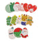 Wishes Blessing Card Xmas Tree Ornament Hanging Tag Christmas Greeting Cards