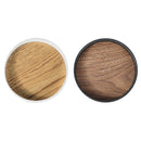 Imitation Wooden Coaster Placemats Non-slip Cup Mat Insulated Pad (White)