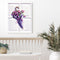 Flower Oil Paint By Numbers DIY Handpainted Home Decoration Unframed Umbrella