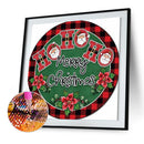 5D Diamond Painting Full Round Drill DIY Merry Christmas Rhinestone Drawing Kits