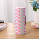 Portable PU Leather Makeup Storage Holder Cosmetic Brush Pen Cup Box (A) Newly