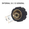1/4 3/8 Quick Disconnect Male to M22 14 15 Female Adapter for Pressure Washer