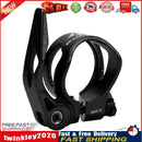 MTB Road Bike Seat Post Clamp Quick Release Seatpost Collar 31.8mm (Black) Newly