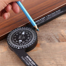 Woodworking Mitre Saw Protractor Accurate Angle Finder Tool (with pencil) Newly