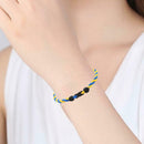 Support Ukraine Ukrainian Flag Adjustable Surfer Bracelet-2022 stop war
