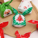 Claus Gifts Box Candy Treat Bag Biscuit Bags Merry Christmas Xmas Candy Bags