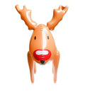 Novelty Outdoor Decoration Christmas Reindeer Inflatable Ball Decoration Ball