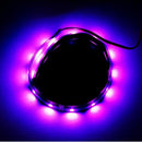 DC 12V Flexible Waterproof Car LED Light Strips Purple 30cm 15 LED SMD